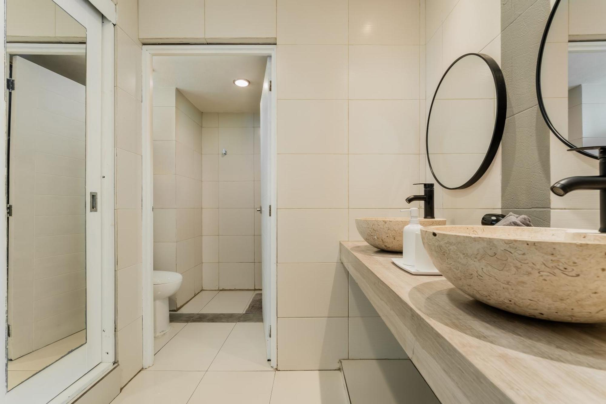 *Turquoise Escape- Beachfront Studio By Casa Paraiso* แคนคูน ภายนอก รูปภาพ
